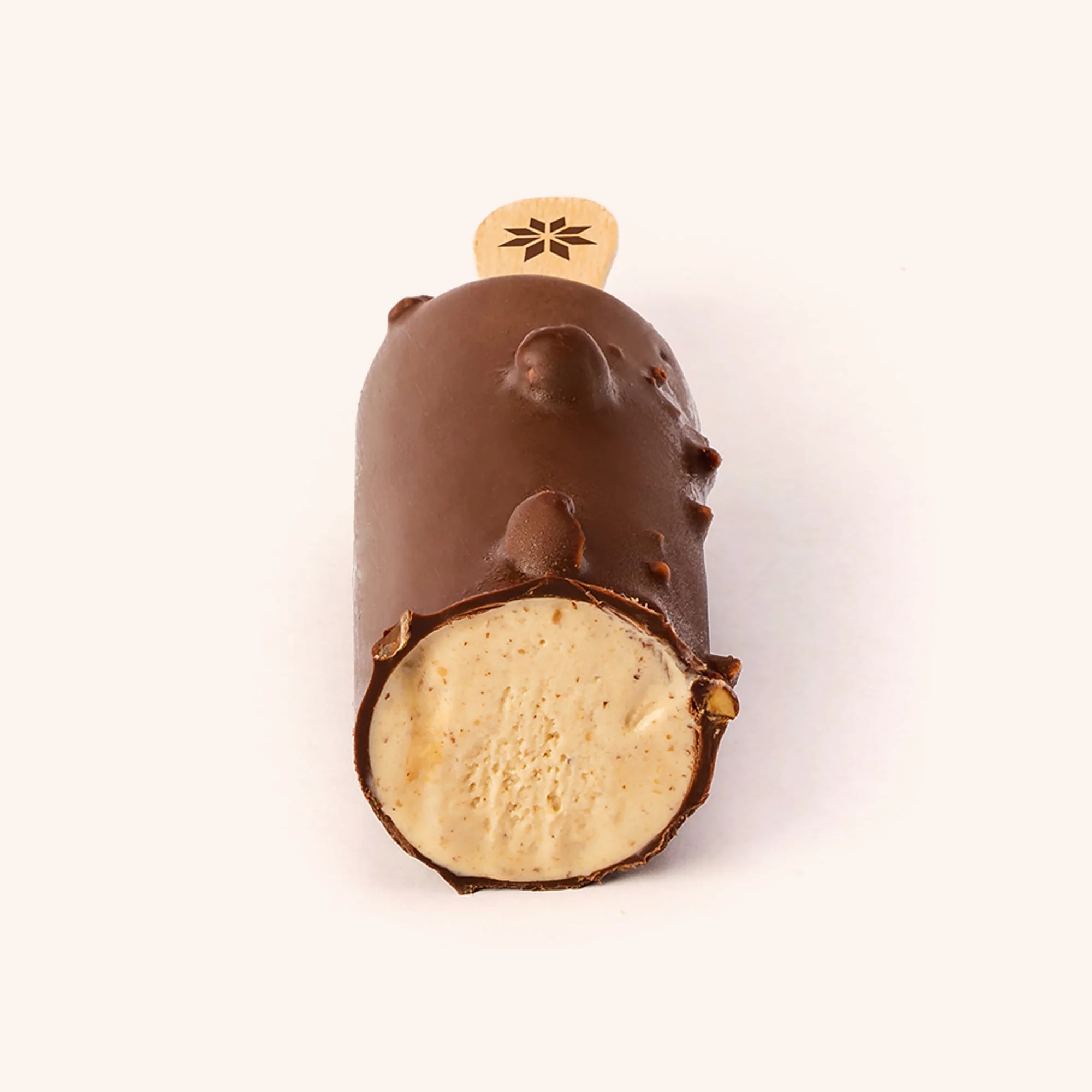 Esquimau praliné et noisettes caramélisées